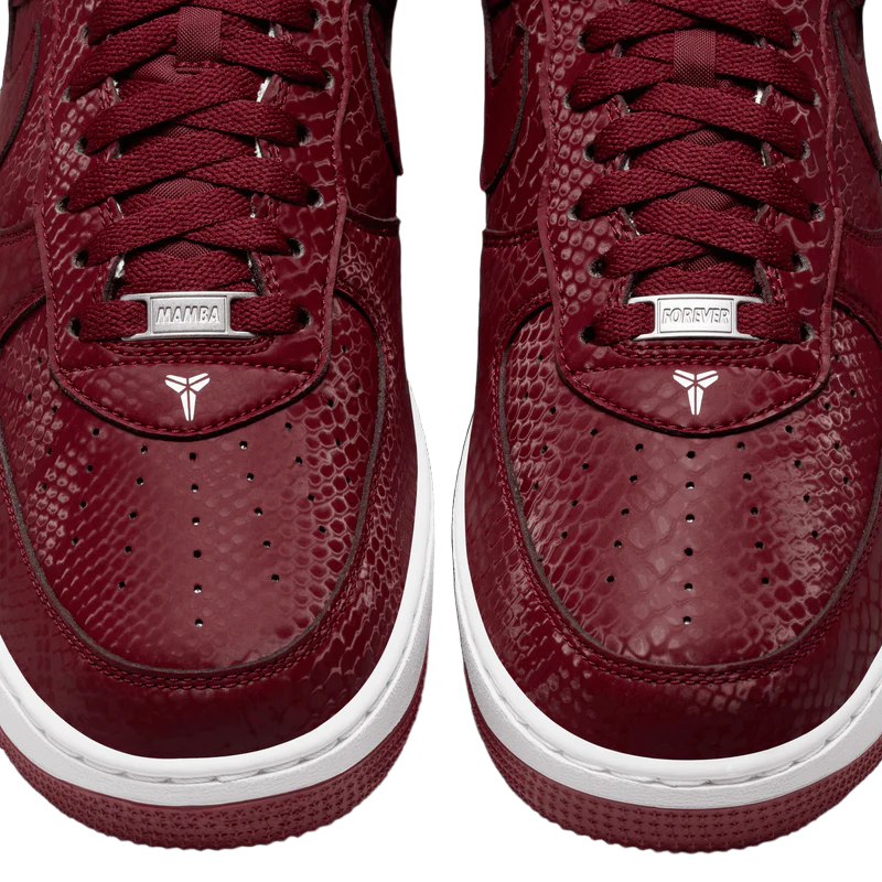 KOBE X NIKE AIR FORCE 1 LOW TEAM RED*