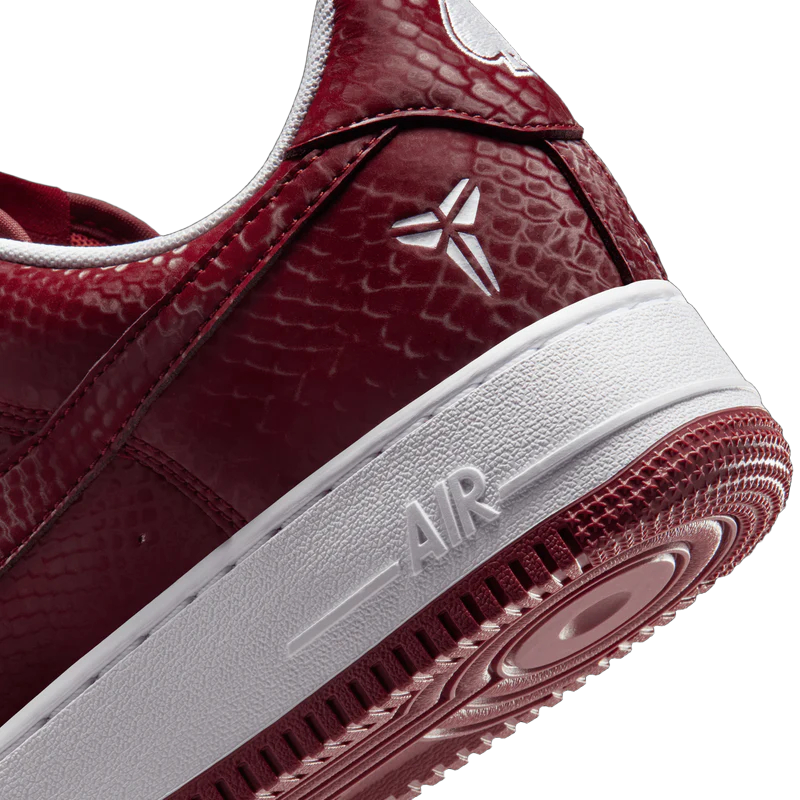 KOBE X NIKE AIR FORCE 1 LOW TEAM RED*